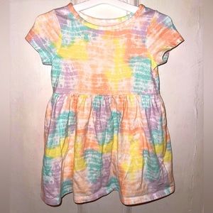 Toddler Tie Dye Dress